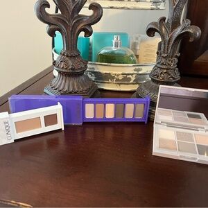 3 neutral tone eyeshadow palettes